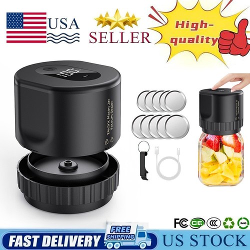 Electric mason jar - mason, vacuum