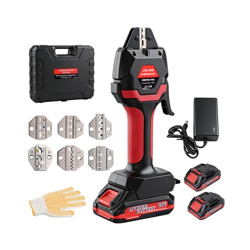 Electric crimping tool kit - electric,