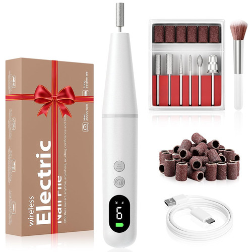 Electric nail drill - nail, kit