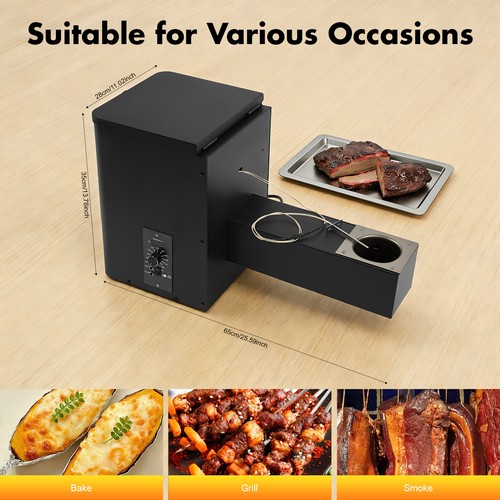 Pellet smoker hopper assembly - pellet,