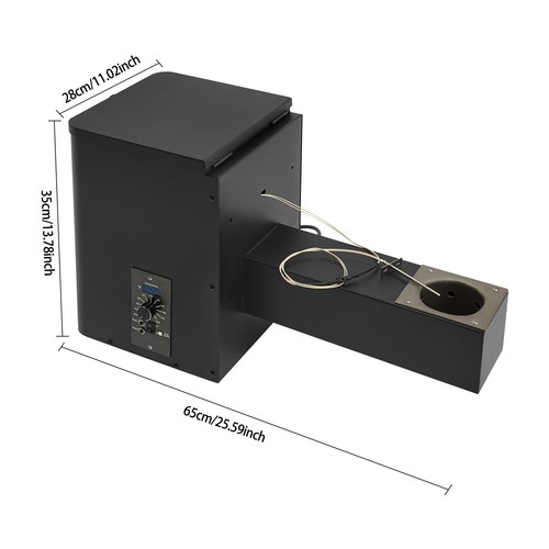 Pellet smoker hopper assembly - pellet,
