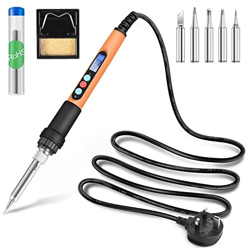 Kit saldatore elettrico 90w - kit,
