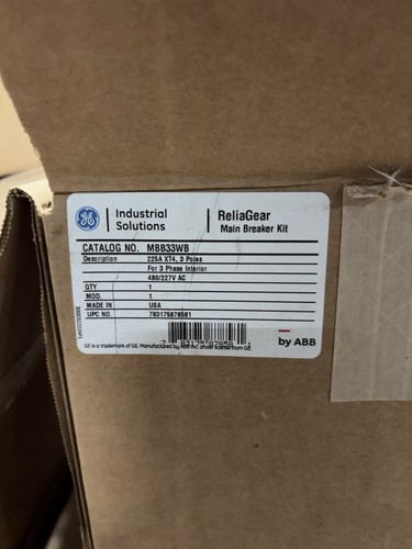 General electric abb mbb33wb - electric, 3