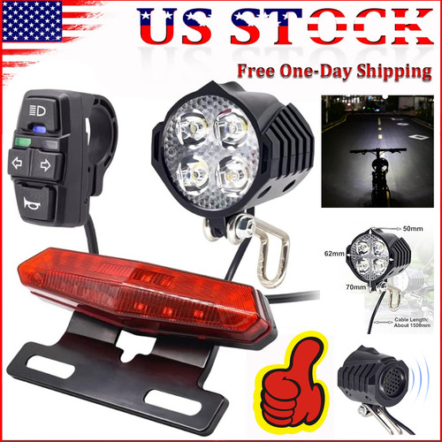 36v 48v ebike light kit - light,