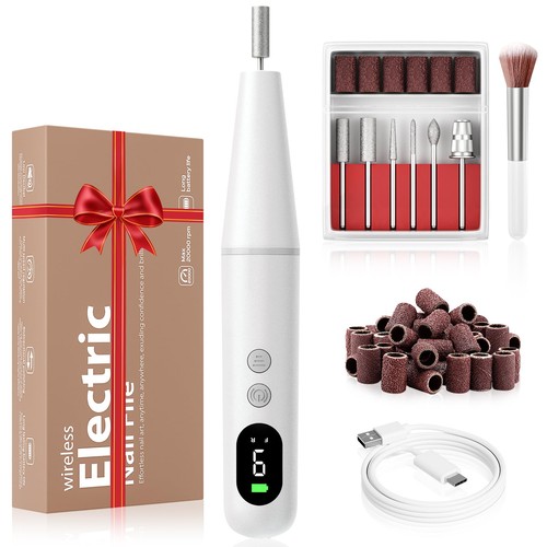 Electric nail drill kit - nail,