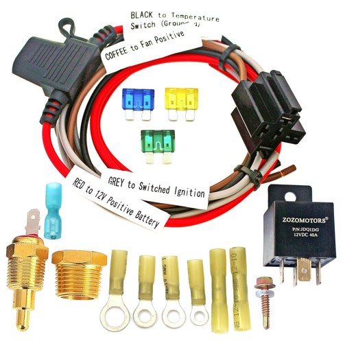 Electric fan wiring - electric, kit